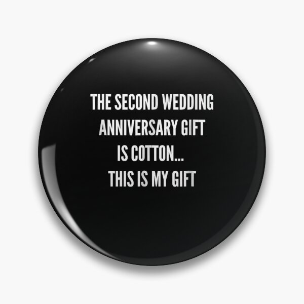 Item preview, 2nd Wedding Anniversary Cotton Him Husband Her designed and sold by LucaAndreien.