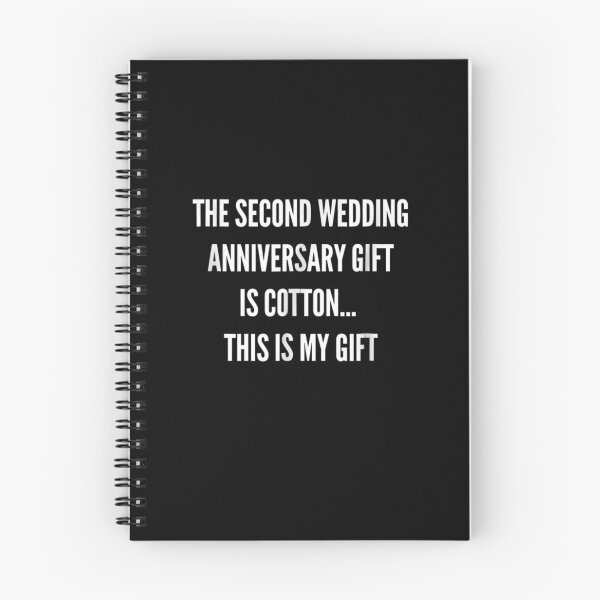 Item preview, 2nd Wedding Anniversary Cotton Him Husband Her designed and sold by LucaAndreien.