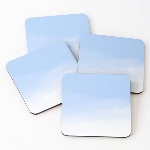 Item preview, Sky Blue Watercolor Ombre (sky blue/white) designed and sold by Design Minds Boutique.