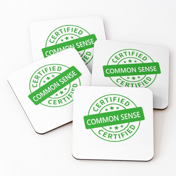 Item preview, Certified Common Sense designed and sold by emazin1029.
