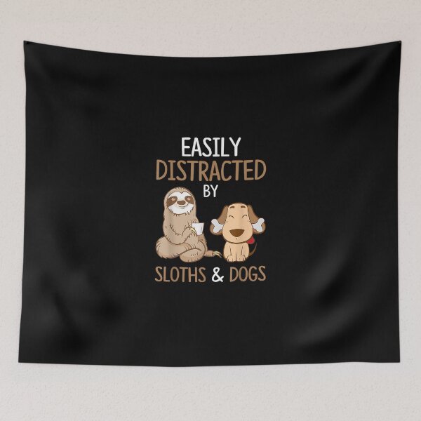 Item preview, Easily Distracted Byloths And Dogs loth Lover designed and sold by LucaAndreien.