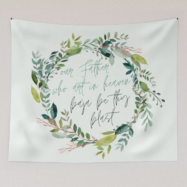 Item preview, baja be thy blast (the lord's prayer) designed and sold by pocketdimension.