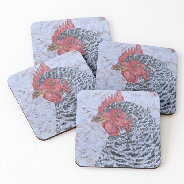 Item preview, Barred Rock Hen designed and sold by Julianna Norrell.