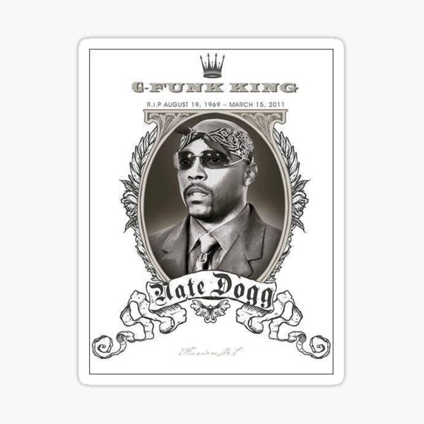 Nate Dogg Sticker