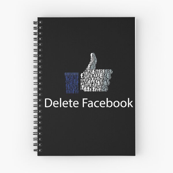 Item preview, Delete Facebook  designed and sold by aloha project.