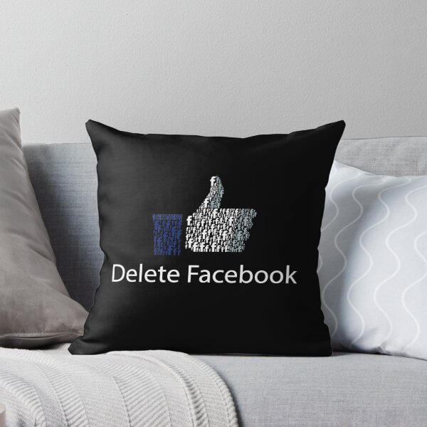 Item preview, Delete Facebook  designed and sold by aloha project.