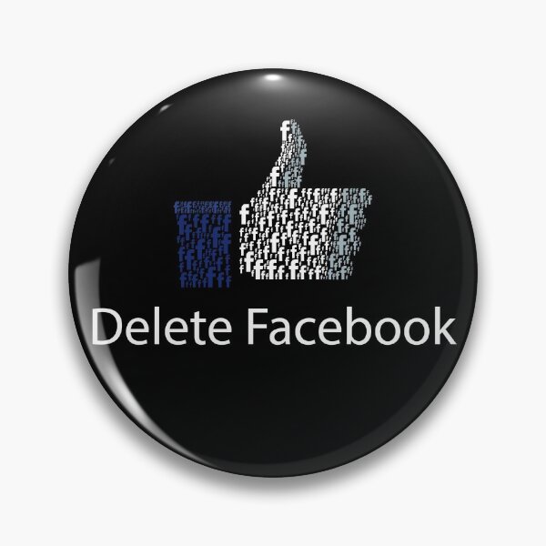 Item preview, Delete Facebook  designed and sold by aloha project.