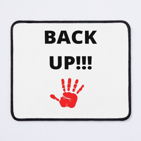 Item preview,  Back Up-Red hand! designed and sold by Trendi61.