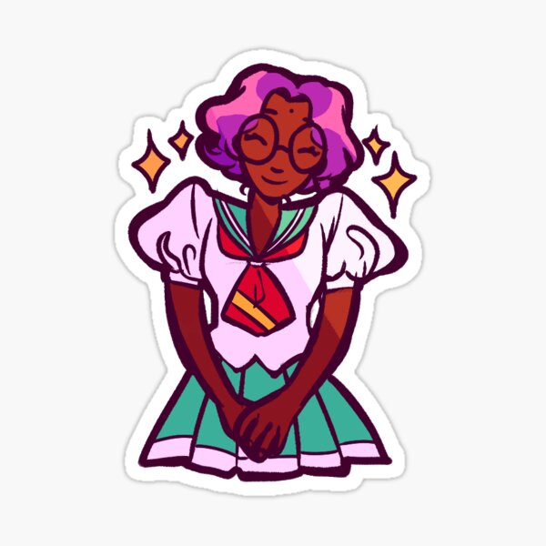 Item preview, cheery anthy (sticker/magnet/button) designed and sold by flannelsloth.
