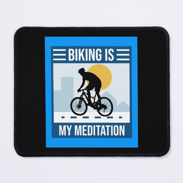 Item preview, Biking Is My Meditation designed and sold by tw2us.