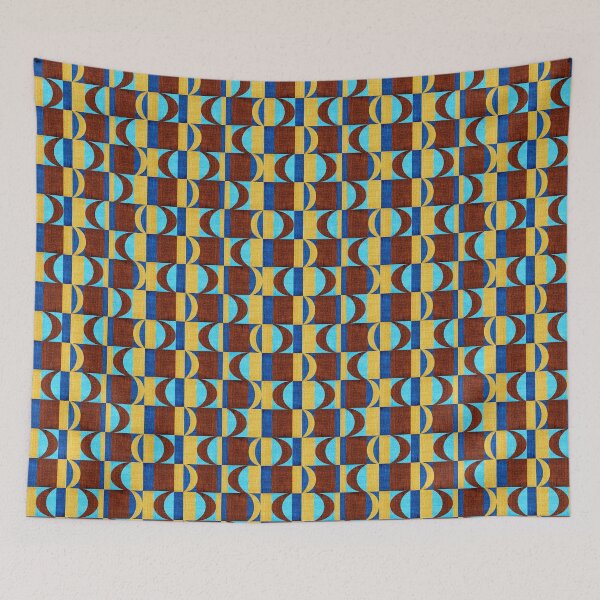Item preview, Rectangles and Moons in Textures Pattern designed and sold by RafaelLima7.