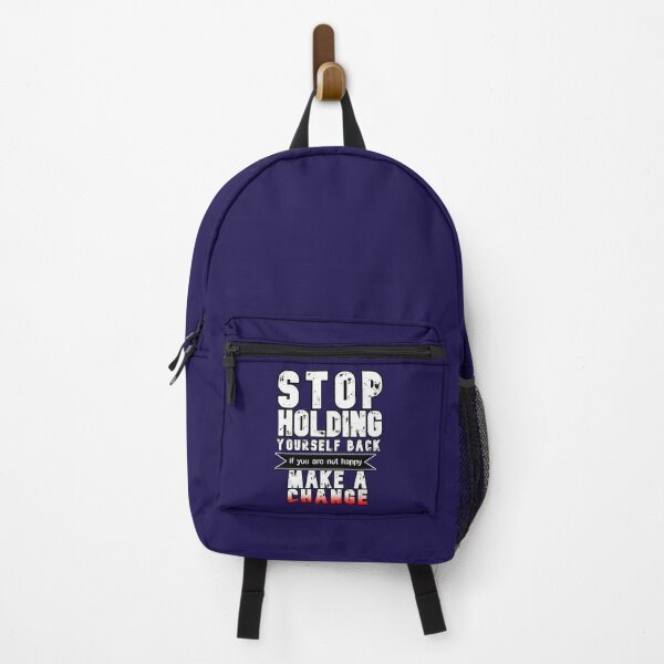 Item preview, stop holding yourself back if you are not happy make a change great motivation gift ,present speech designed and sold by Havic Tees.