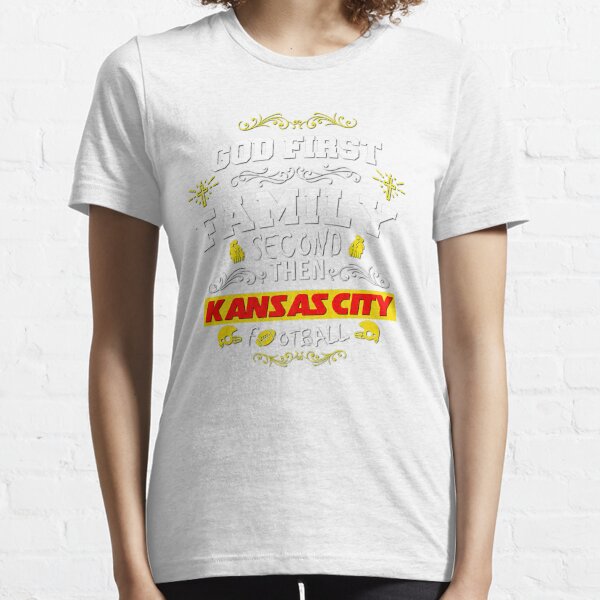 Kansas City baseball - God first, family second' Women's Premium Longsleeve  Shirt