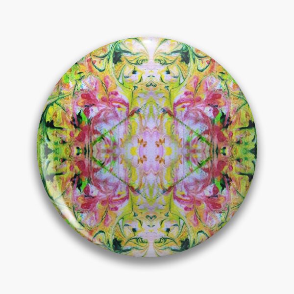Item preview, Pink and Green Pattern Abstract designed and sold by HMadeArtSON.
