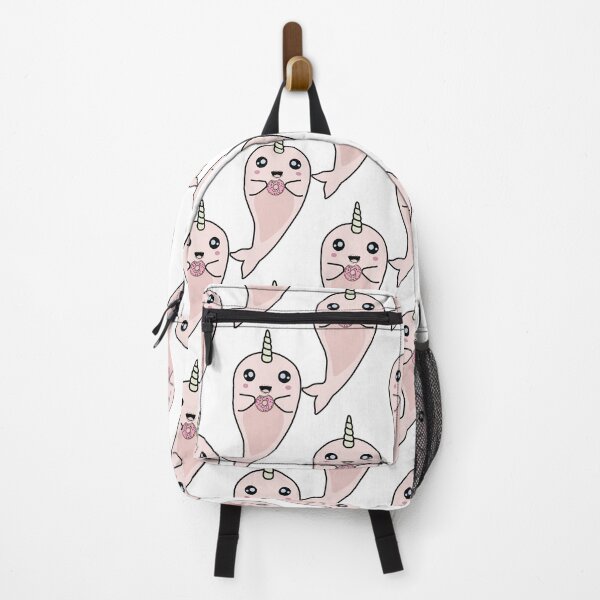 Vista previa del artículo con la obra «Bebé narval comiendo donut», diseñado y vendido por SKdarealshop.