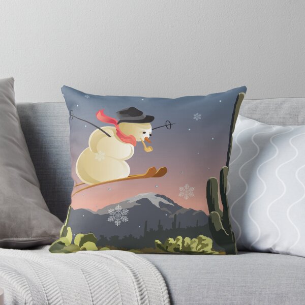 Item preview, Snowman in the Desert Holiday Card designed and sold by jeff-jones.