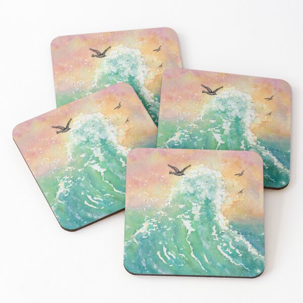 Item preview, Sunset Sea Wave designed and sold by FranMorsch.