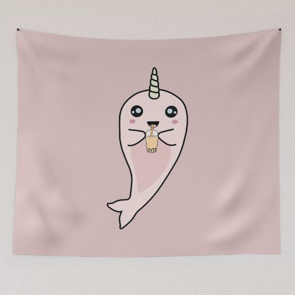 Item preview, Baby Narwhal bubble tea designed and sold by SKdarealshop.