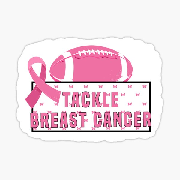 NFL BREAST CANCER AWARENESS PINK RIBBON ⭐ X 2 ⭐ as seen on the