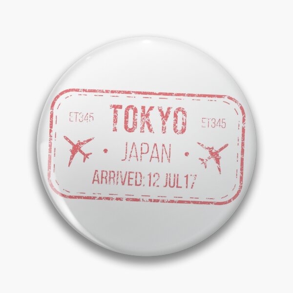 Item preview, Tokyo Passport Stamp designed and sold by natanportilho.
