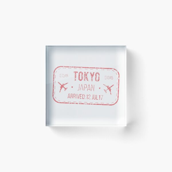 Item preview, Tokyo Passport Stamp designed and sold by natanportilho.