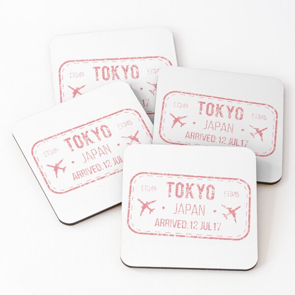 Item preview, Tokyo Passport Stamp designed and sold by natanportilho.