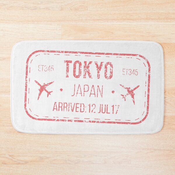 Item preview, Tokyo Passport Stamp designed and sold by natanportilho.