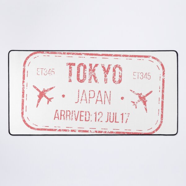 Item preview, Tokyo Passport Stamp designed and sold by natanportilho.