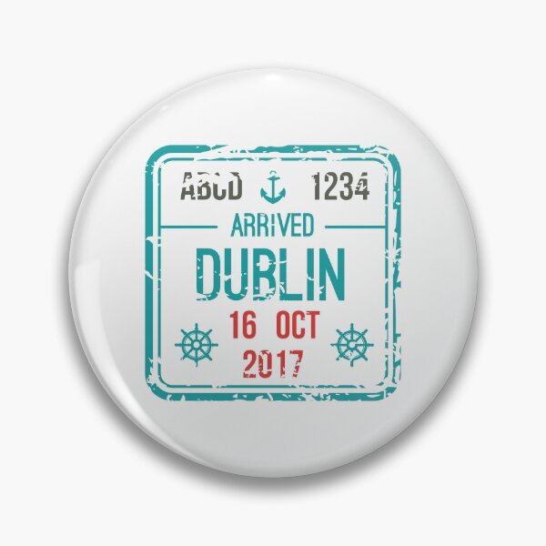 Item preview, Dublin Passport Stamp designed and sold by natanportilho.
