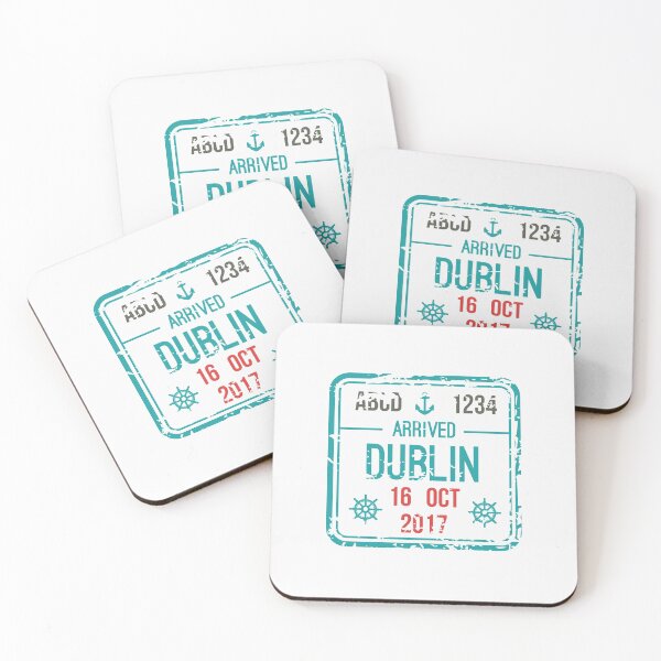Item preview, Dublin Passport Stamp designed and sold by natanportilho.
