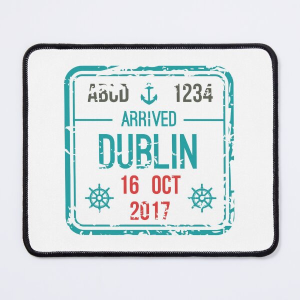 Item preview, Dublin Passport Stamp designed and sold by natanportilho.