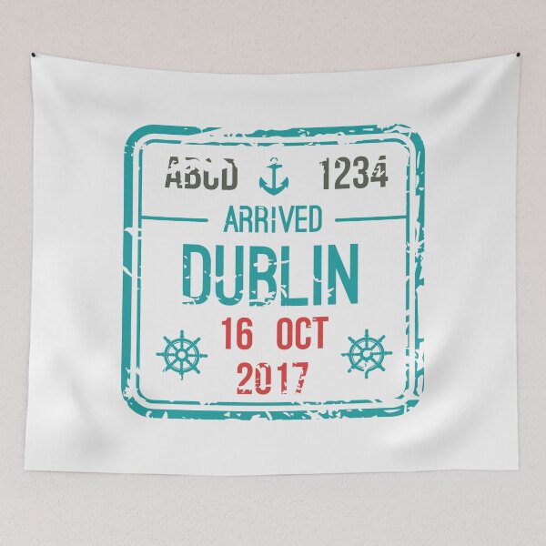 Item preview, Dublin Passport Stamp designed and sold by natanportilho.