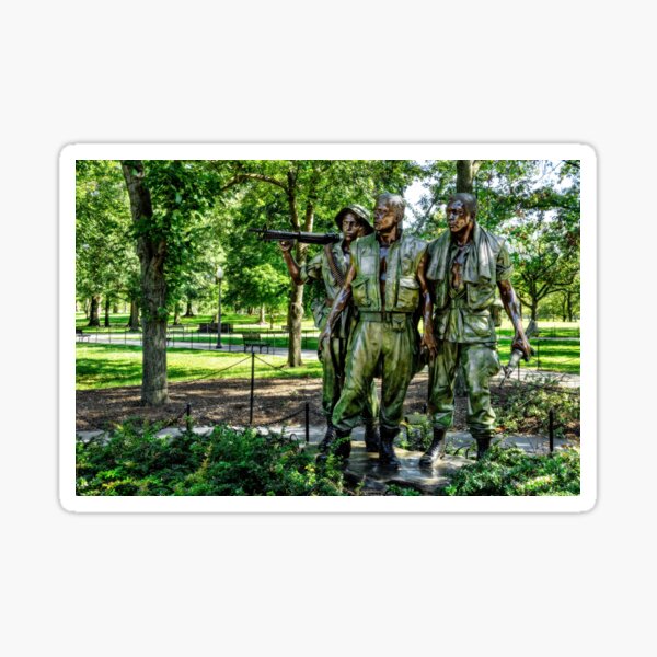 Item preview, Statue of The Three Soldiers designed and sold by Kay Brewer.
