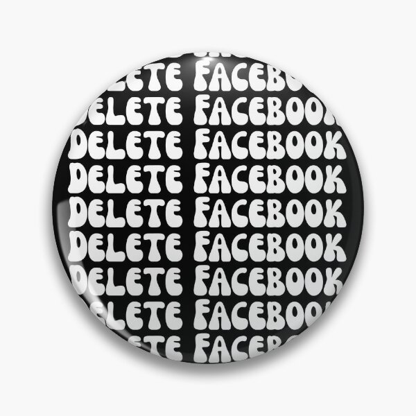 Item preview, Delete Facebook  designed and sold by aloha project.