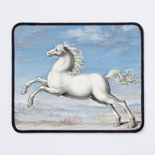 Item preview, White horse (1552–1601) painting by Joris Hoefnagel designed and sold by PARNAZ2021.