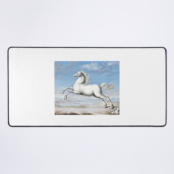 Item preview, White horse (1552–1601) painting by Joris Hoefnagel designed and sold by PARNAZ2021.
