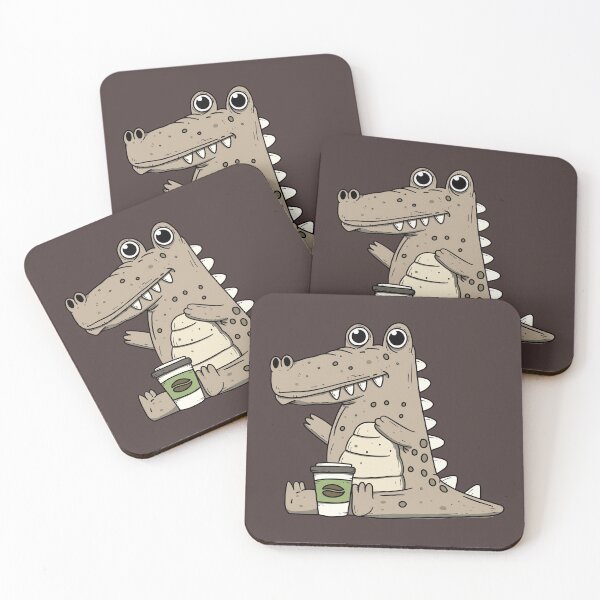 Item preview, Alligator Coffee Lover designed and sold by MagicStrawberry.