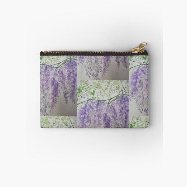Item preview, Purple watercolour wisteria painting  designed and sold by esvb.