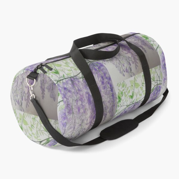 Item preview, Purple watercolour wisteria painting  designed and sold by esvb.