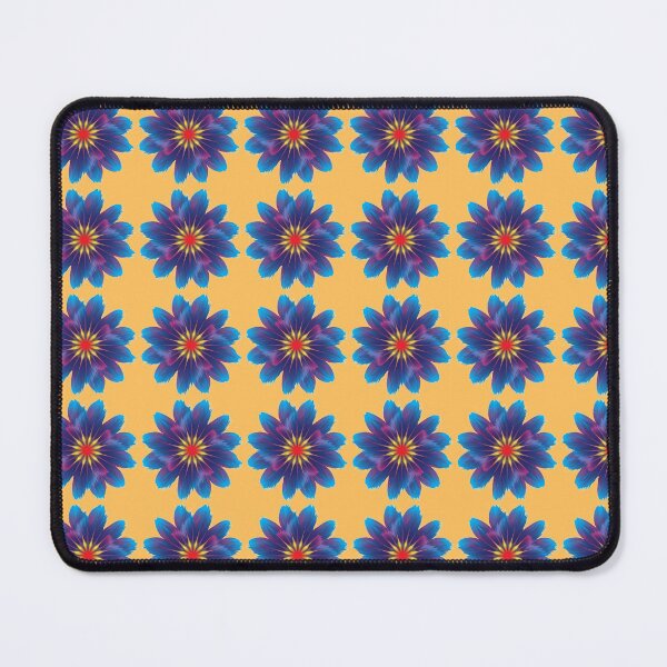 Item preview, Blue Flower of Yellow Light Pattern designed and sold by RafaelLima7.