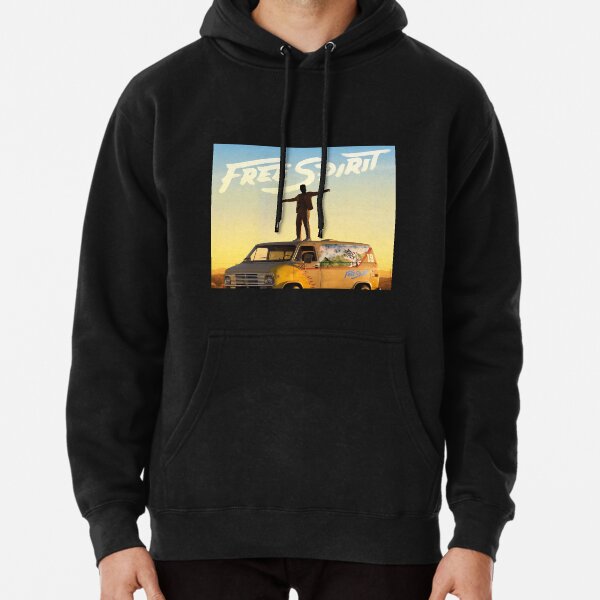 Khalid free spirit top orange hoodie