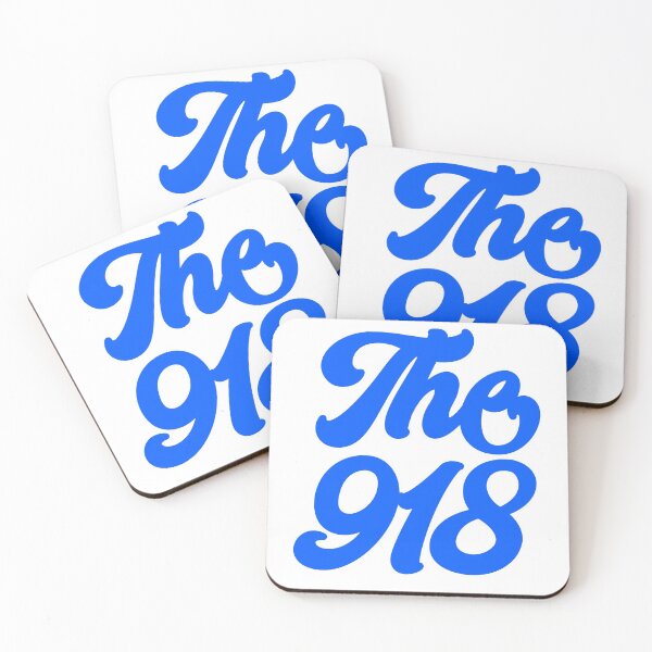 Item preview, The 918 Tulsa Oklahoma Area Code Theme designed and sold by deskwhiskey.