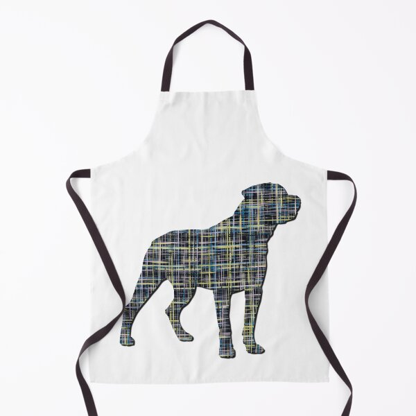 Item preview, I Love My Rottweiler Grid Dog Silhouette designed and sold by AMSonArt.
