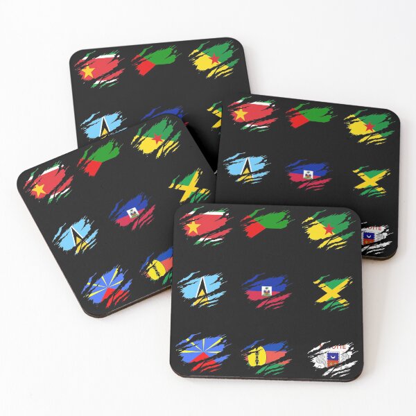 Item preview, Torn Caribbean and Dom-Tom style flag designed and sold by West indian touch.