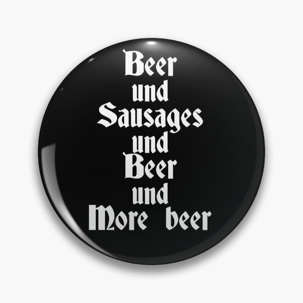 Item preview, Oktoberfest beer and sausages funny drinking slogan designed and sold by Captain-Jackson.