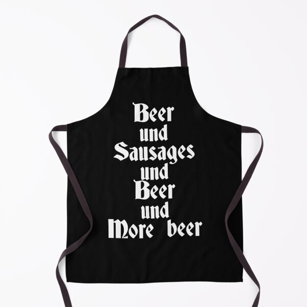 Item preview, Oktoberfest beer and sausages funny drinking slogan designed and sold by Captain-Jackson.
