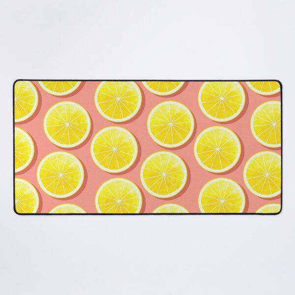 Item preview, Lemon Slices on Pink designed and sold by tanyadraws.