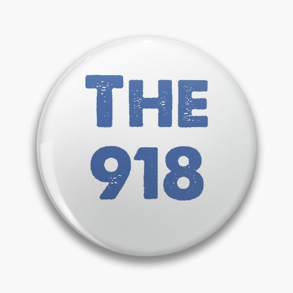 Item preview, The 918 Tulsa Oklahoma Area Code Theme designed and sold by deskwhiskey.