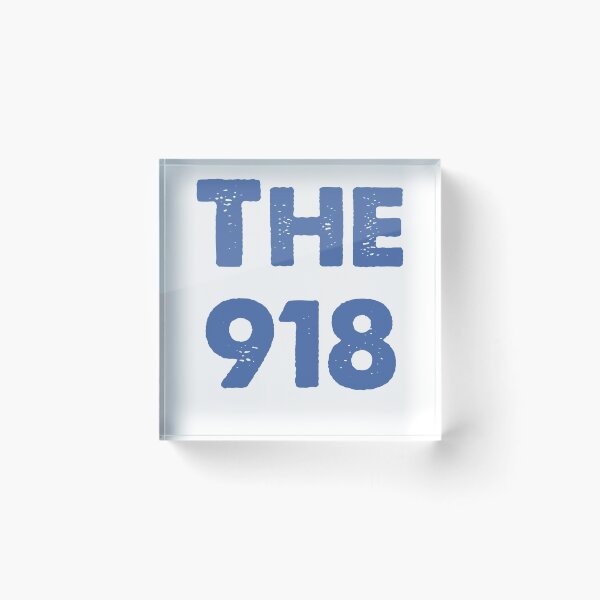 Item preview, The 918 Tulsa Oklahoma Area Code Theme designed and sold by deskwhiskey.