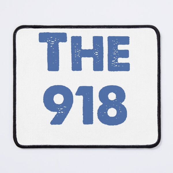 Item preview, The 918 Tulsa Oklahoma Area Code Theme designed and sold by deskwhiskey.